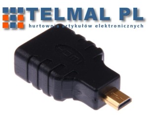 Adapter mikro micro wtyk HDMI 1.4 VEOZ VE-2315 