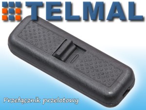 Przełącznik włącznik przelotowy AC 250V 2A srebrny 