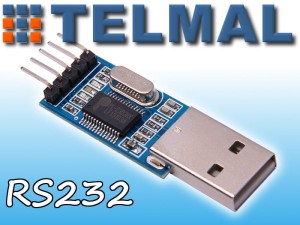 Konwerter przejściówka USB-UART RS232 PL2303HX AVR 