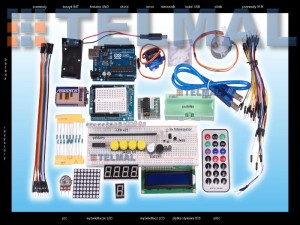 MEGA zestaw startowy ARDUINO UNO R3 + pudełko