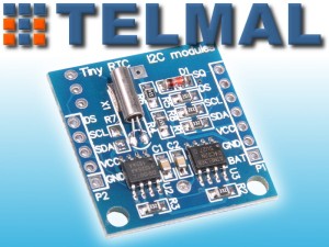 Moduł czasu RTC DS1307 + 24C32 ARDUINO AVR PIC 