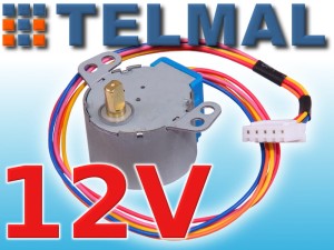 Silnik krokowy 12V 28BYJ 48 4fazowy ARDUINO AVR 