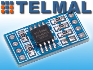 Moduł pamięci flash SPI W25Q64B BIOS ARDUINO 