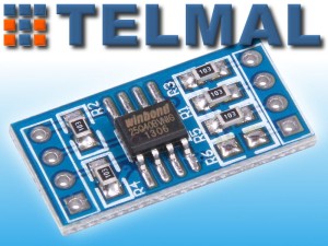 Moduł pamięci flash SPI W25Q40B BIOS ARDUINO 