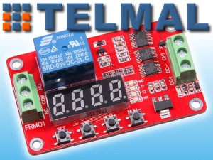 Moduł przekaźnika ze sterowaniem czasowym 10A/250V 
