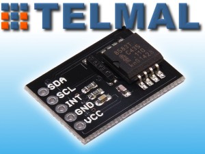 Moduł RTC cyfrowy zegar PCF8583 I2C TWI arduino 