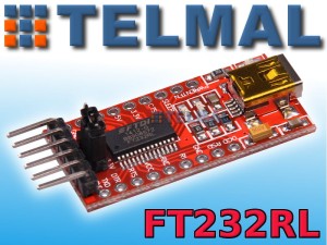 Konwerter USB RS232 FT232RL ARDUINO UART 3.3V 5V 