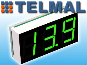Moduł termometr dla DS18B20 0,56cala zielony 