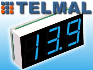 Moduł termometr dla DS18B20 0,56cala niebieski 