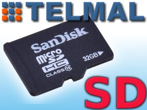 Raspberry karta pamięci SanDisk microSD SD 32GB 