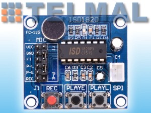 Nagrywarka odtwarzacz audio ISD1820 + głośnik