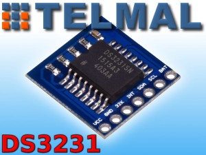 Moduł do pomiaru czasu rzeczywistego RTC DS3231 