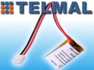Akumulator LI-POL 90mAh + zabezpieczenie