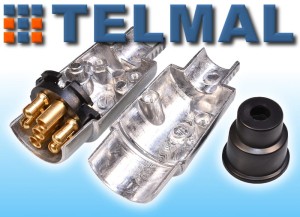 Wtyczka przyczepy aluminium