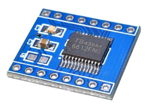 Podwójny sterownik silnika DC TB439 arduino z PWM