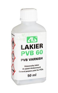 Lakier PVB 60 50ml z pędzelkiem