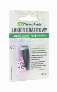Lakier grafitowy fiolka  1,5ml