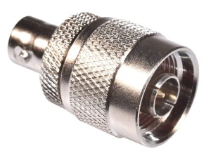 Adapter wtyk męski N - gniazdo żeńskie  BNC