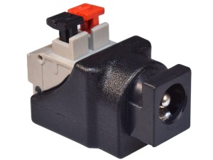 Gniazdo DC 2.5/5.5 z szybkozłączem TYP2