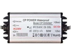 Zasilacz wodoodporny SLIM 12V 4,17A  50W