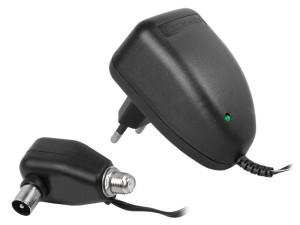 Zasilacz antenowy 12V 100mA z wtykiem TV i F