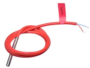 Czujnik temperatury NTC 10K  silikonowy 15m R034