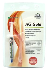 Pasta termoprzewodząca AG GOLD 3g