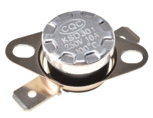 Włącznik termiczny KSD301 10A NC zamknięty 65°C