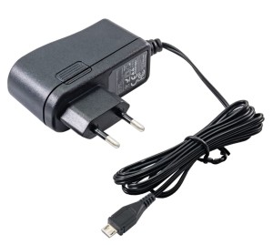 Zasilacz 5V/ 2A wtyk MICRO USB wtyczkowy