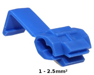 SZYBKOZŁĄCZE SAMOCHODOWE NIEBIESKIE 10szt