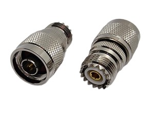 Adapter złącze  wtyk N - gniazdo UHF przejściówka UC1
