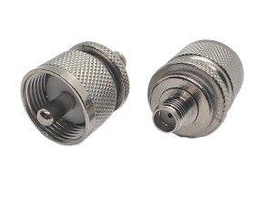 Adapter złącze gniazdo SMA - wtyk UHF przejściówka UC1