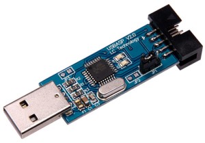 Programator mikrokontrolerów AVR USBasp ISP z taśmą KANDA 10pin