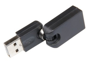 Adapter USB 360° Obrotowy Wtyk USB na Gniazdo USB-A