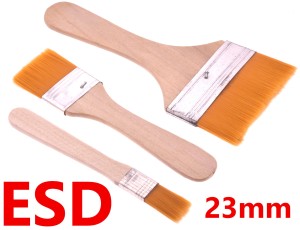 Pędzel antystatyczny ESD drewniany 23mm 145mm czyszczenie elektroniki