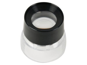 Lupa mini z powiększeniem 10x, średnica 45mm, idealna do detali