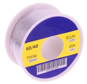 Cyna z topnikiem FLUX 2,2% do lutownia - 100gr 1,5mm