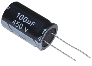 Kondensator elektolityczny 100uF 450V 105C 18x32mm  1szt