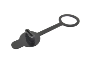 ZAŚLEPKA USB-C Pyłoszczelna Ochrona Gniazda USB Typ C Czarna