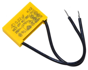 Kondensator MKP 0,22uF 275V 220nF R - 22.5mm z przewodami